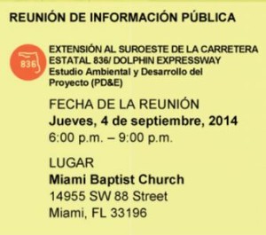 836 expantion meeting notice Spanish