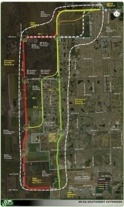 map of 836 Everglades Expressway