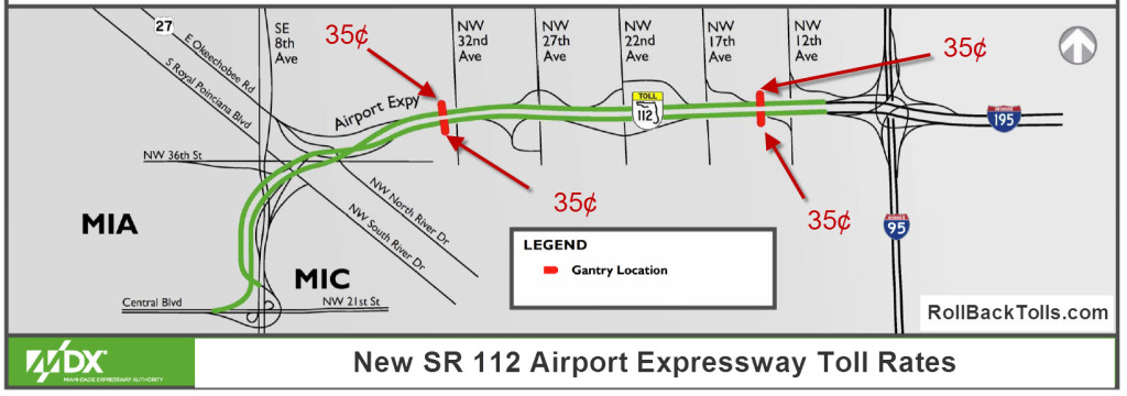 112 new tolls