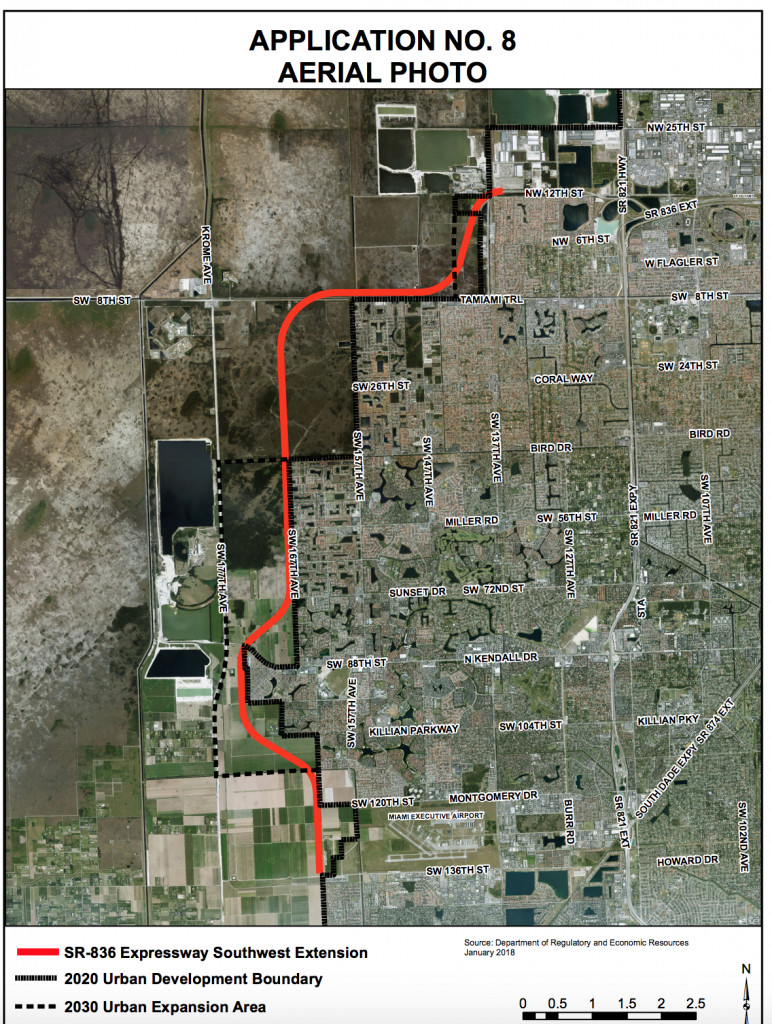 Kendall Parkway Aerial view